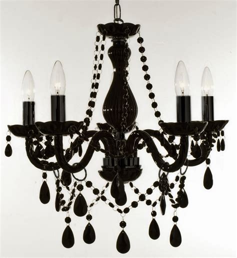 inexpensive black chandeliers